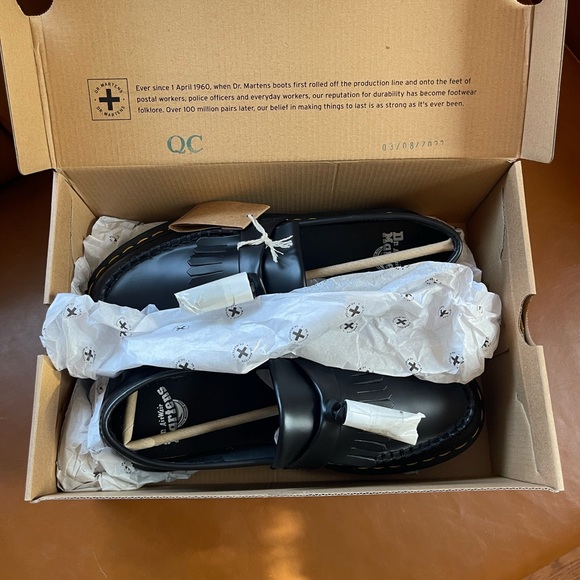 Dr. Martens Adrian Bex Smooth Leather Tassel Loafers - Picture 10 of 10